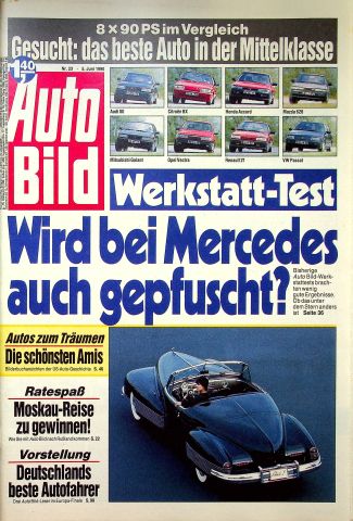 Deckblatt Auto Bild (23/1990)